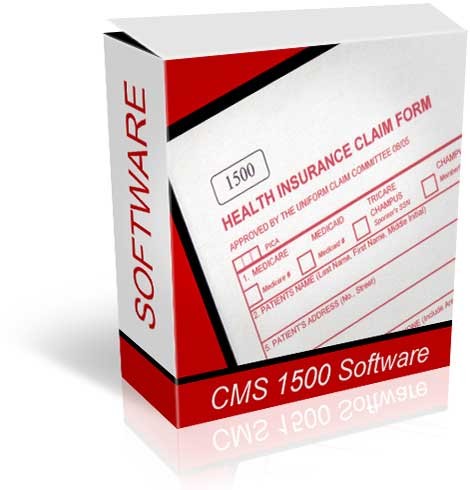 ANSI 837P software box for CMS-1500 electronic claims